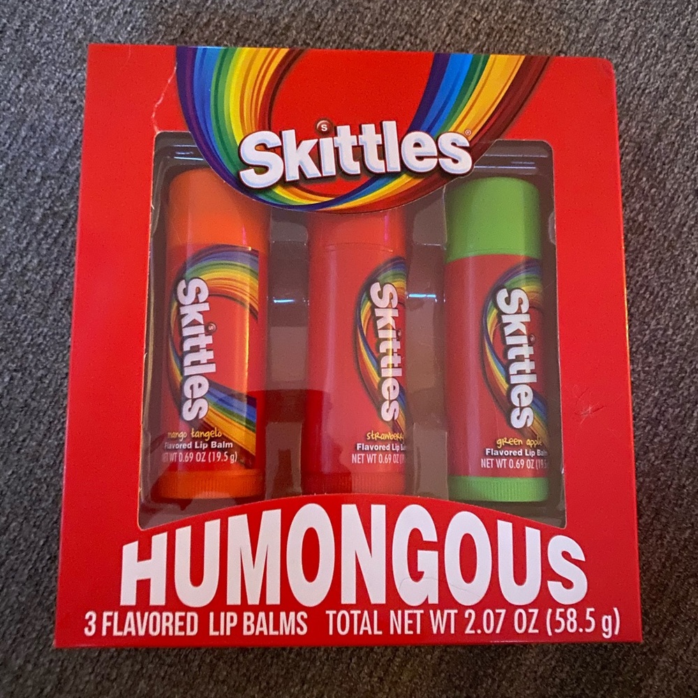 COPY - Skittles flavor giant lip balms - mango, strawberry, green apple